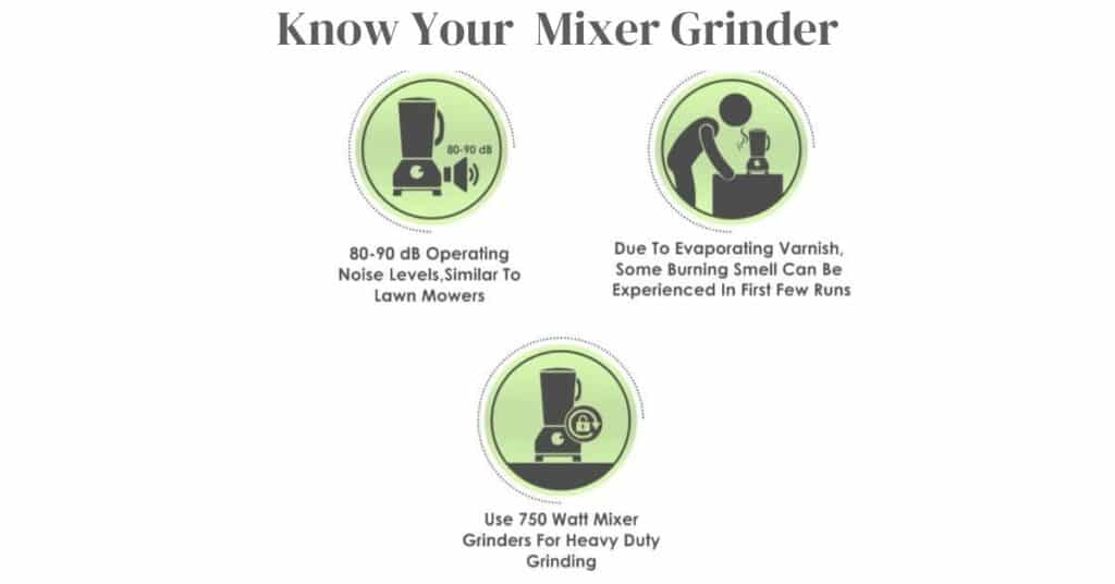 Know your mixer grinder