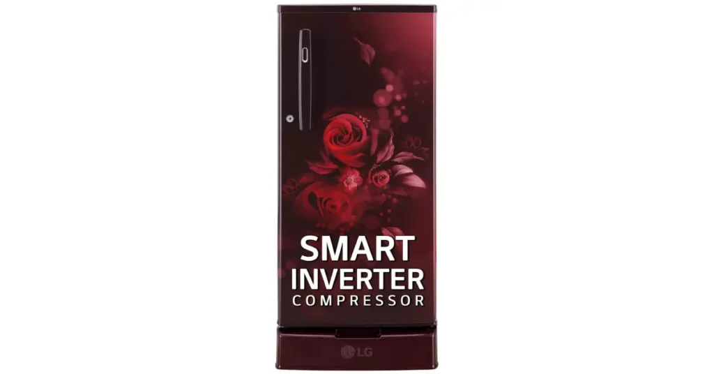 LG 185 L 4 Star Inverter Direct-Cool Single Door Refrigerator. 