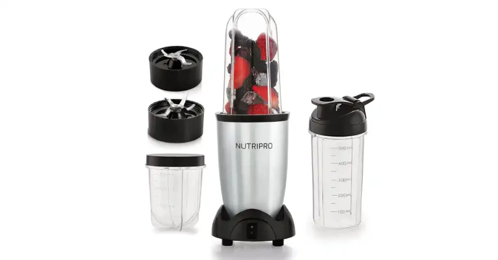 NutriPro Juicer Mixer Grinder - Smoothie Maker - 500 Watts (3 Jars 2 Blades).