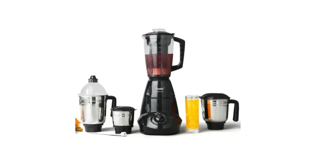 Prestige Iris Plus 750 W Mixer Grinder With 4 Jars.