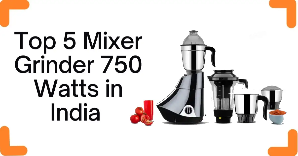 Top 5 Mixer Grinder 750 Watts in India