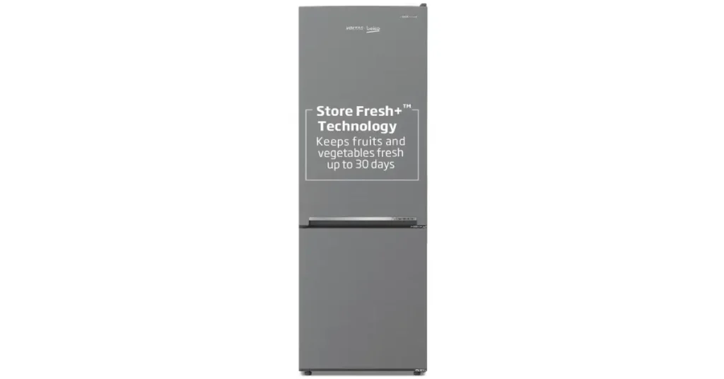 Voltas Beko A TATA Product 340 L 2 Star Frost free Inverter Double door Bottom Mount Refrigerator.