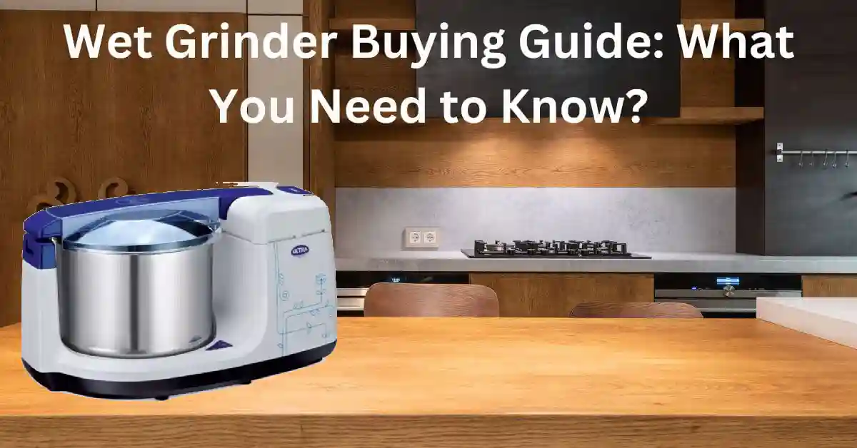 Wet grinder buying guide