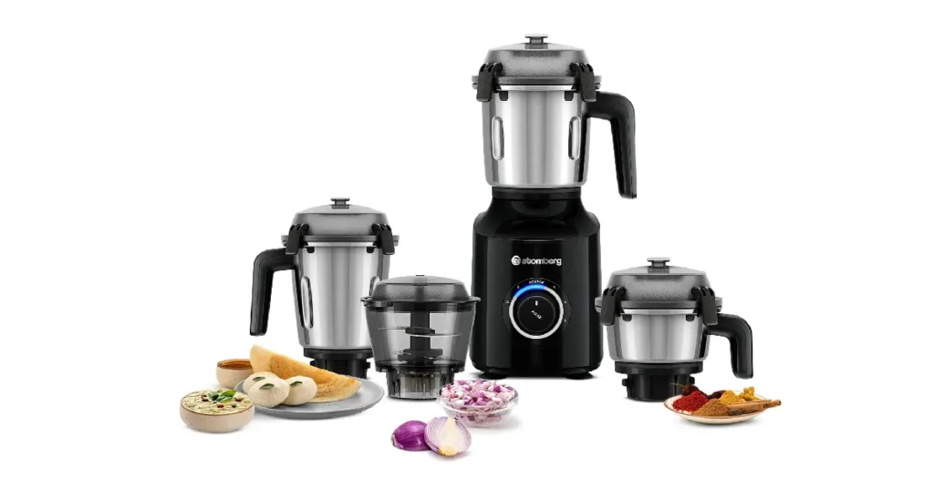 Atomberg Zenova Mixer Grinder with Unique Coarse Mode.