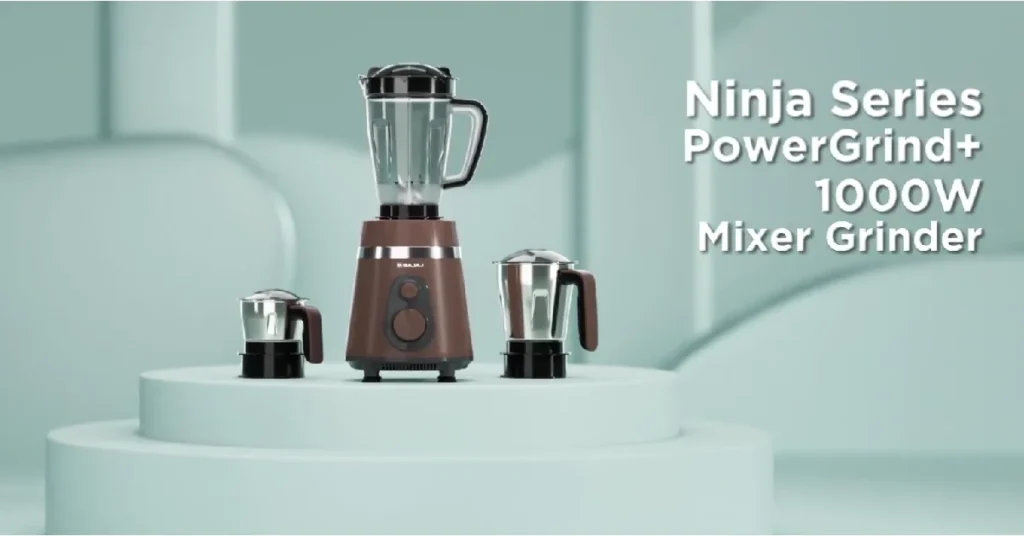  Bajaj Ninja Series Powergrind+ 1000W Mixer Grinder