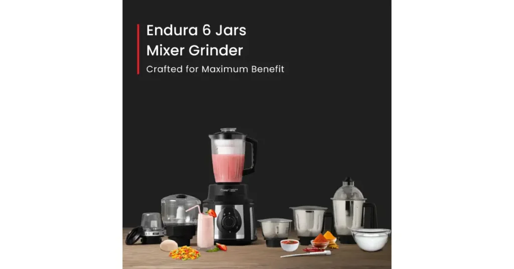 Prestige Endura 1000W Mixer Grinder Usability.