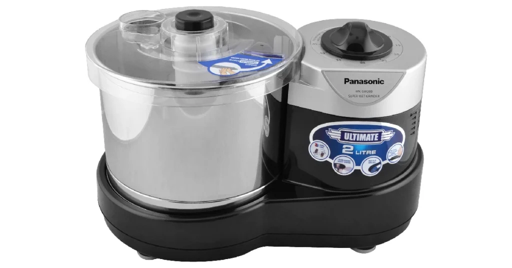 Panasonic Plastic Mk-Sw200Blk Wet Grinder