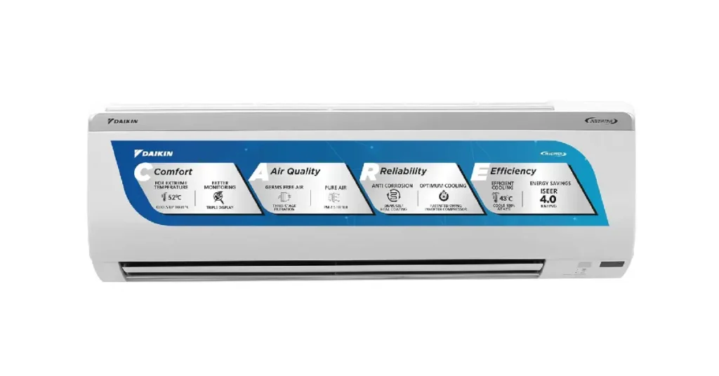 Daikin 1.5 Ton 3 Star Inverter Split AC