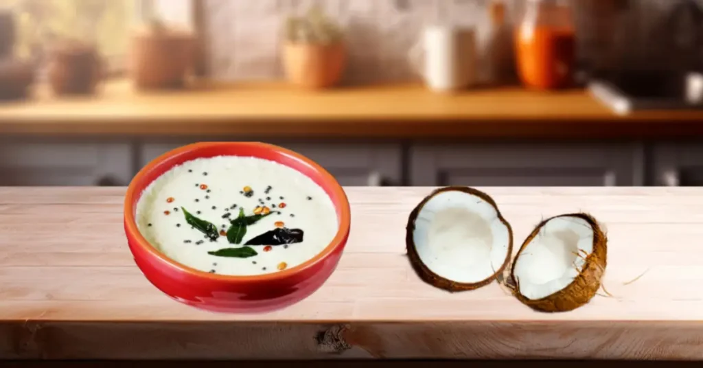 Making Coconut Chutney