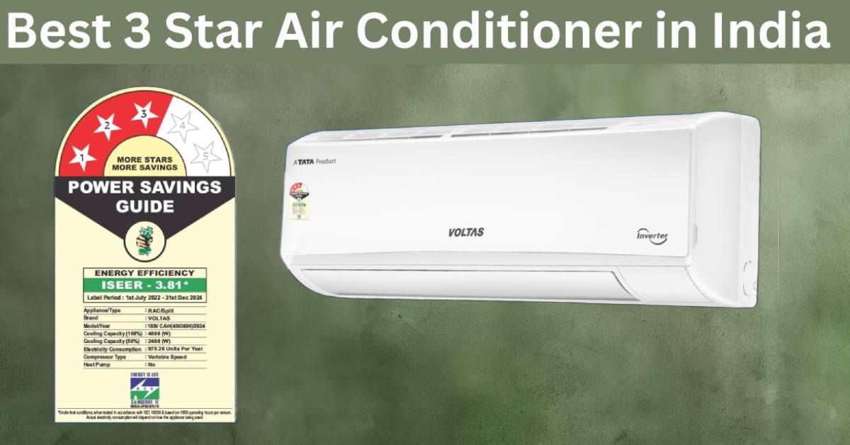 best 3 star air conditioner in India