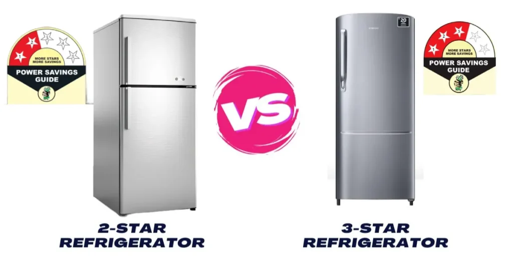 Key Differences Between 2-Star vs 3-Star Refrigerators