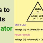 Amps to Volts Calculator