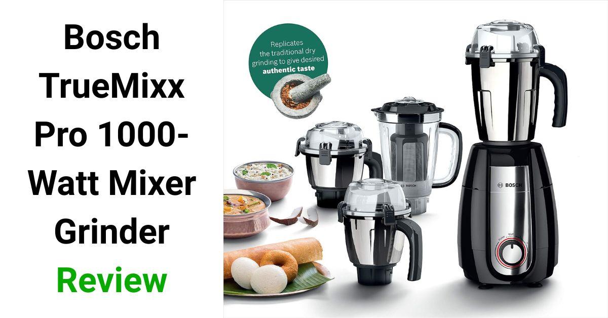 Bosch TrueMixx Pro 1000-Watt Mixer Grinder
