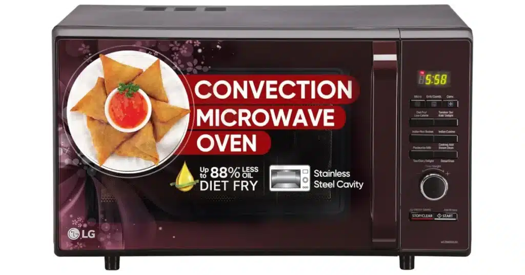 LG 28 L Convection Microwave Oven (MC2846SL)