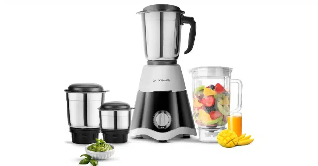 Longway Super Dlx 4 Jar 750 Watt Mixer Grinder