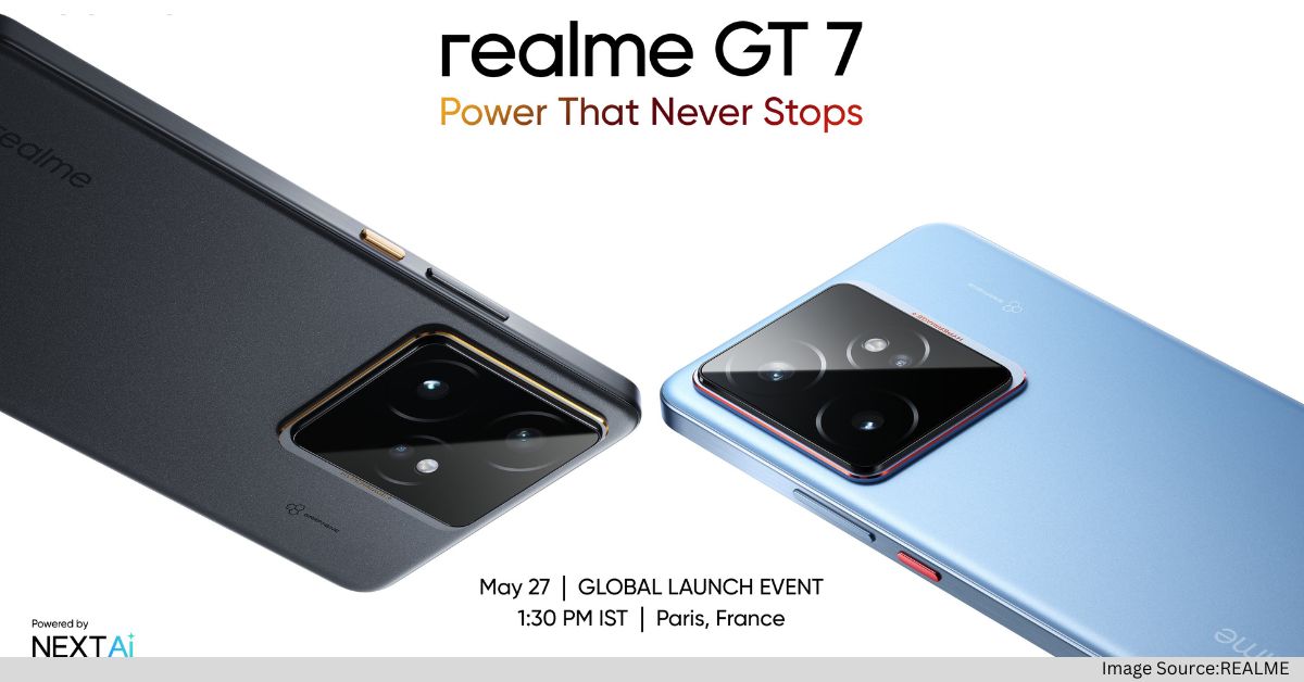 Realme GT 7 and GT 7T Launching on May 27