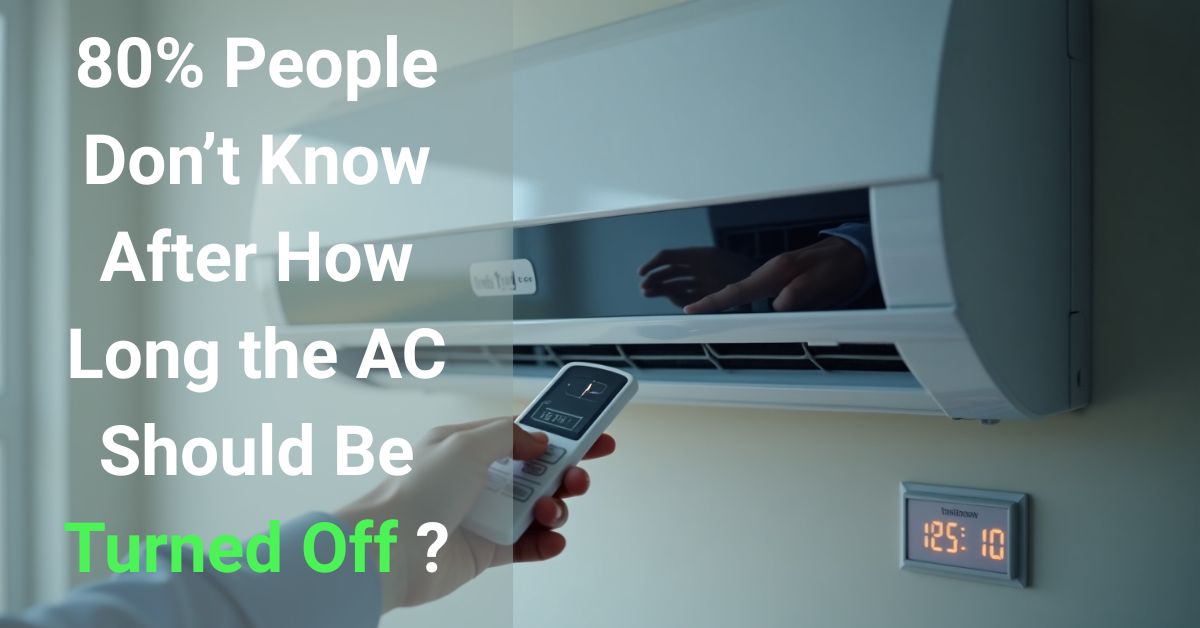 how long AC be turned off