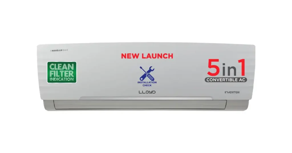 Lloyd 1.5 Ton 3 Star Inverter Split AC