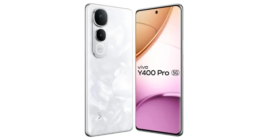 vivo Y400 Pro 5G Sleek 3D Curved Display with Solid Build